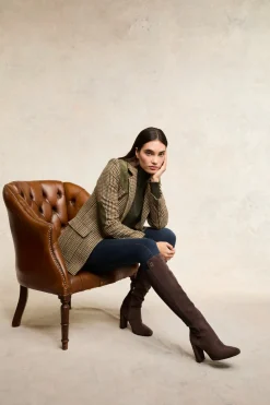 Holland Cooper Albany Heeled Boot<Women Boots