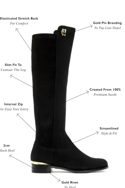 Holland Cooper Albany Knee Boot<Women Boots