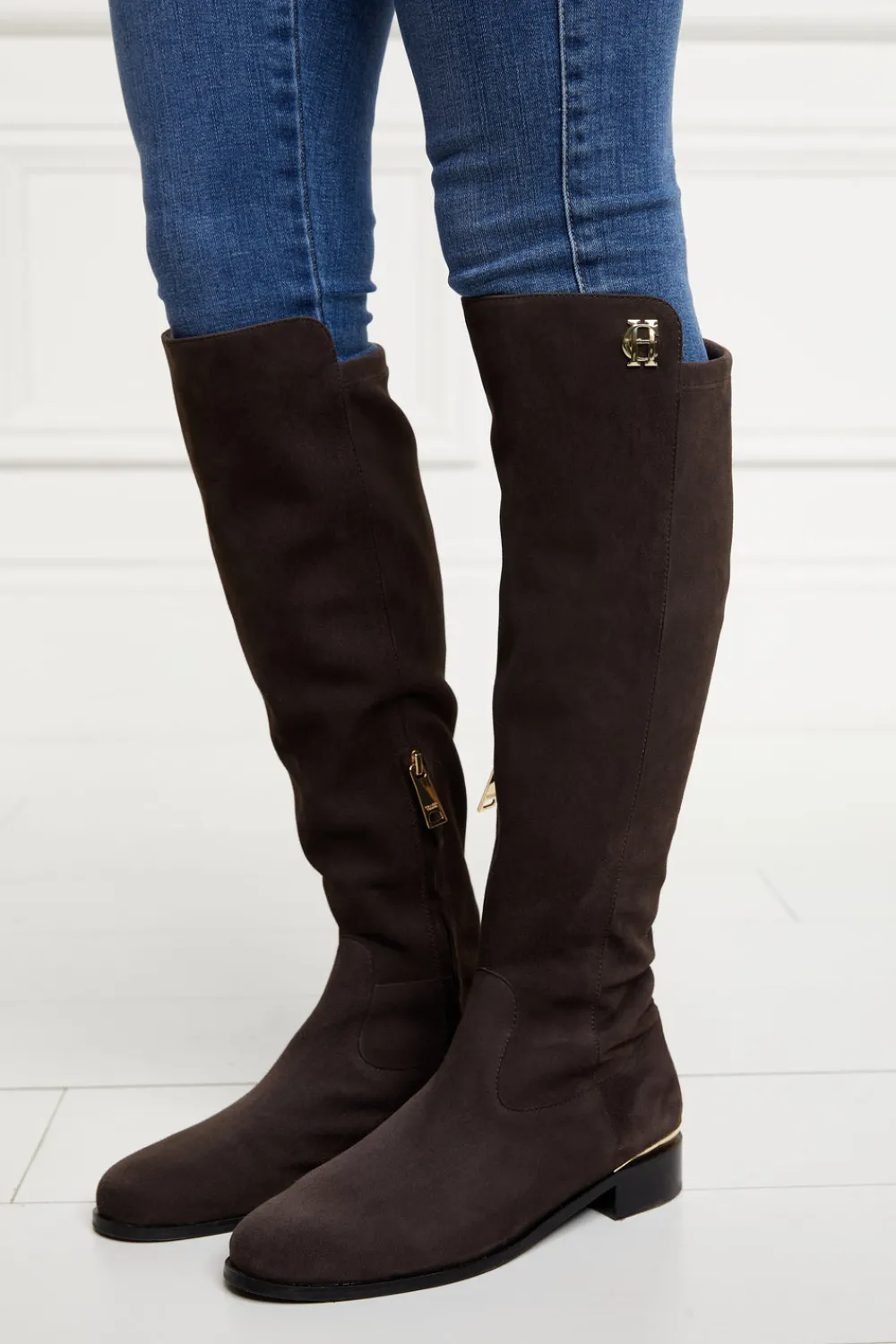 Holland Cooper Albany Knee Boot<Women Boots