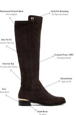 Holland Cooper Albany Knee Boot<Women Boots