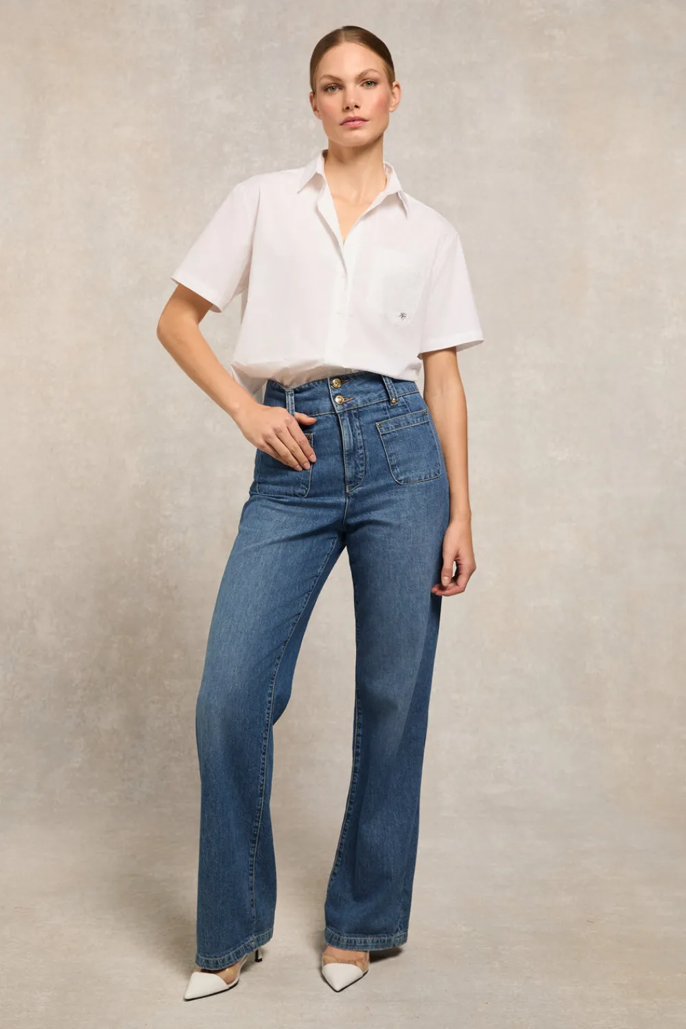 Holland Cooper Anna Shirt<Women Shirts & Blouses