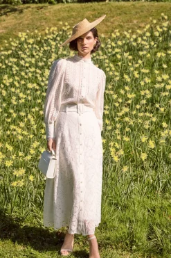 Holland Cooper Annabel Lace Skirt<Women Skirts