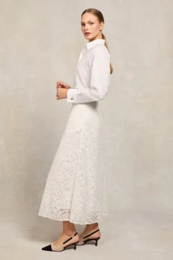 Holland Cooper Annabel Lace Skirt<Women Skirts