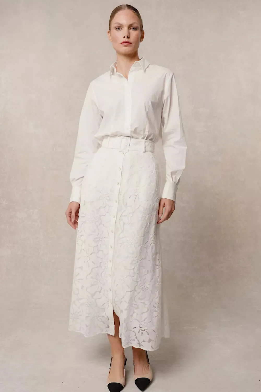 Holland Cooper Annabel Lace Skirt<Women Skirts