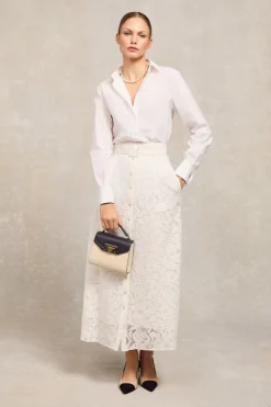 Holland Cooper Annabel Lace Skirt<Women Skirts