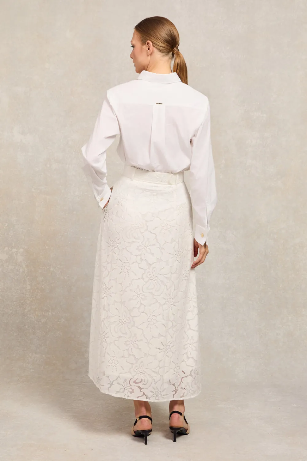 Holland Cooper Annabel Lace Skirt<Women Skirts