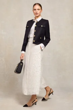 Holland Cooper Annabel Lace Skirt<Women Skirts