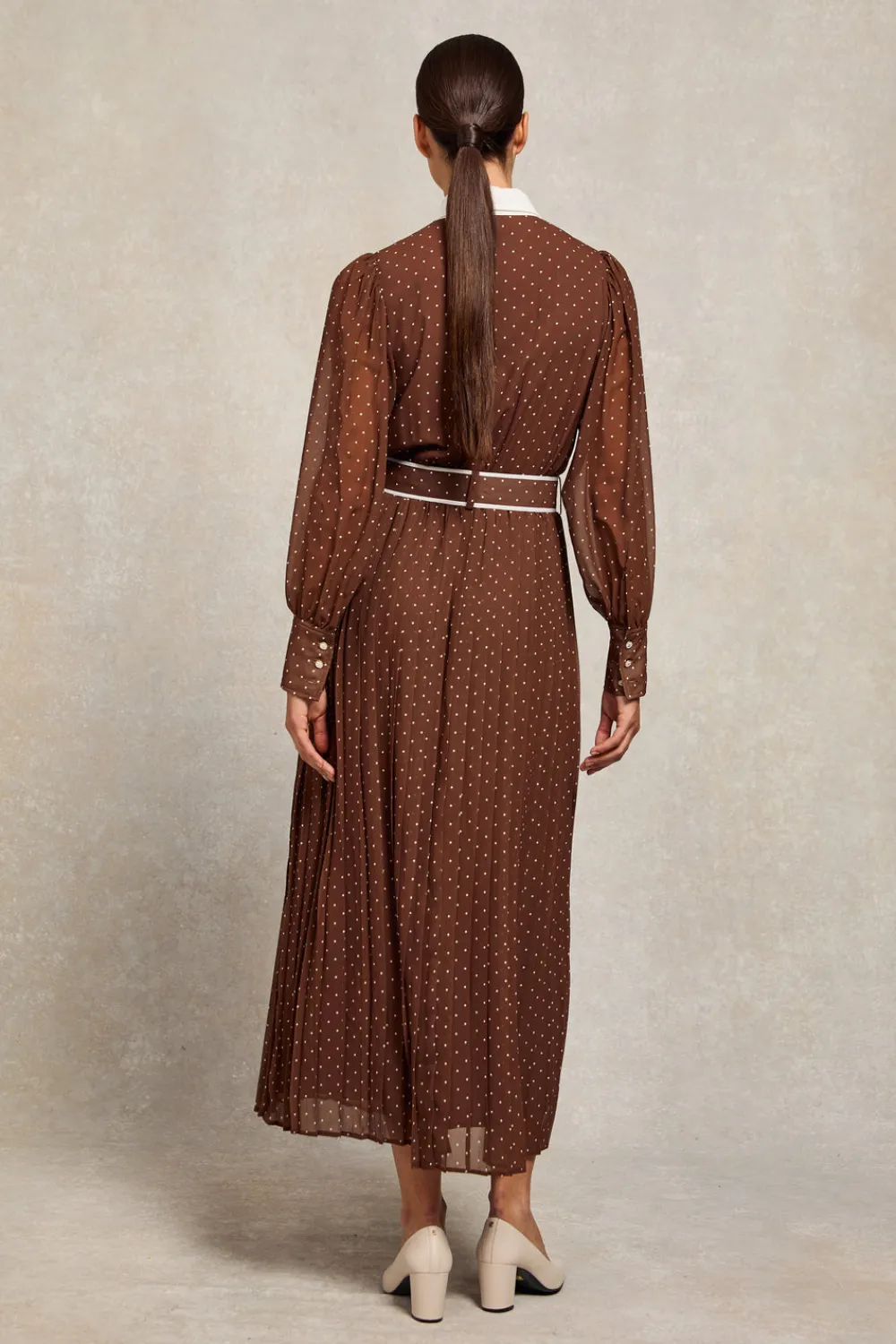 Holland Cooper Annabel Pleated Maxi Dress<Women Dresses