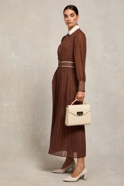 Holland Cooper Annabel Pleated Maxi Dress<Women Dresses