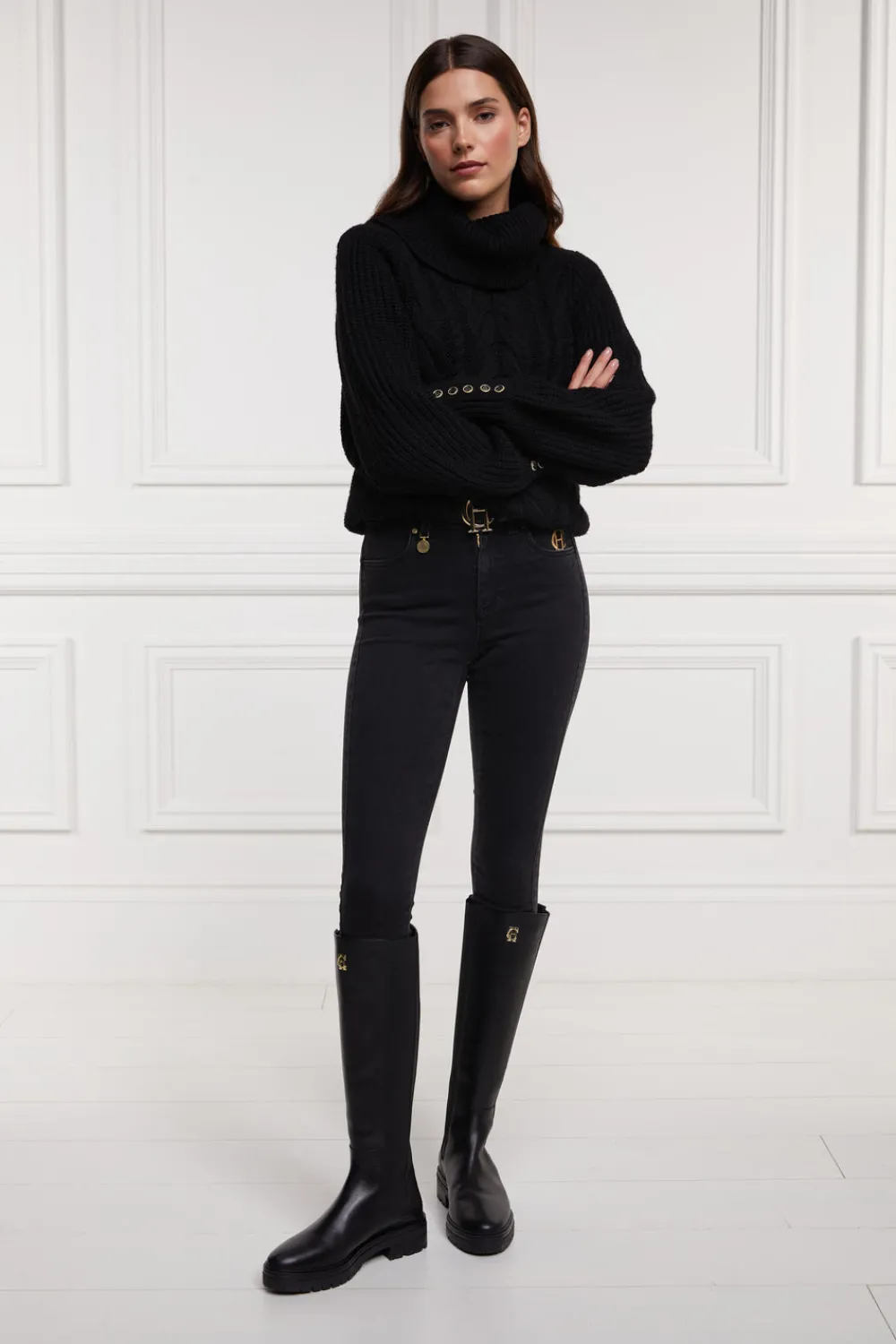 Holland Cooper Astoria Knee Boot<Women Boots