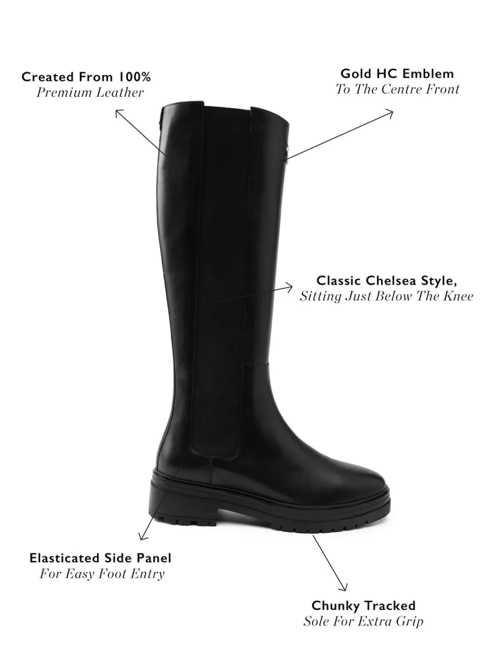 Holland Cooper Astoria Knee Boot<Women Boots