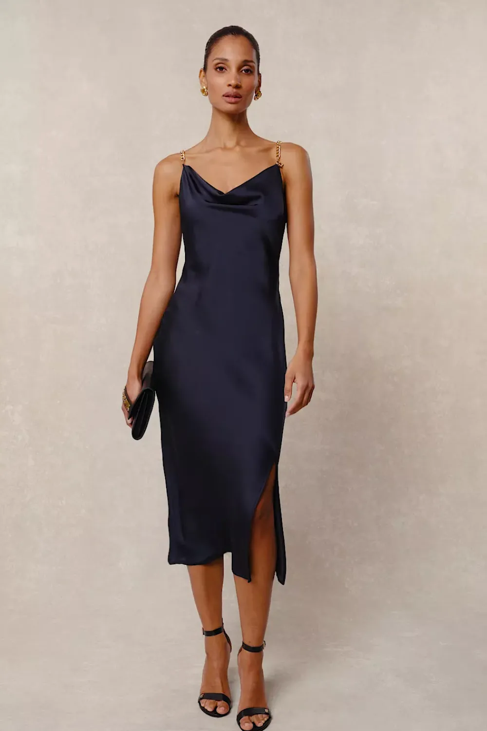 Holland Cooper Aurora Satin Dress<Women Dresses