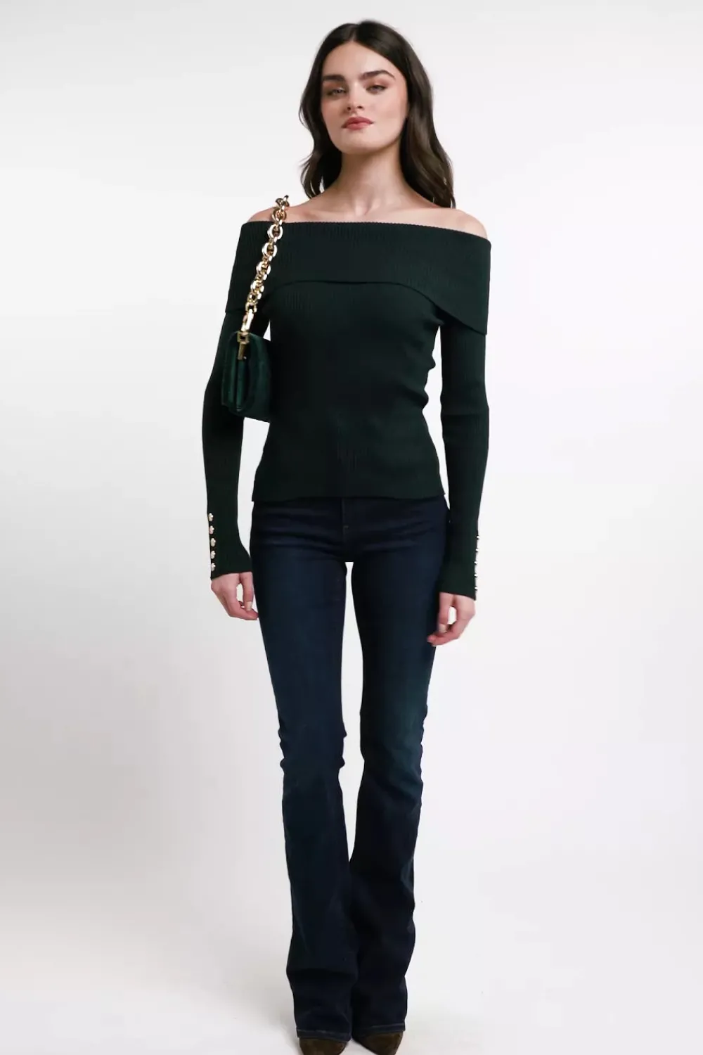 Holland Cooper Bardot Knit<Women Knitwear|Tops
