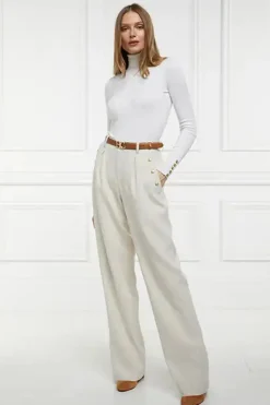 Holland Cooper Belgravia Wide Leg Trouser<Women Trousers