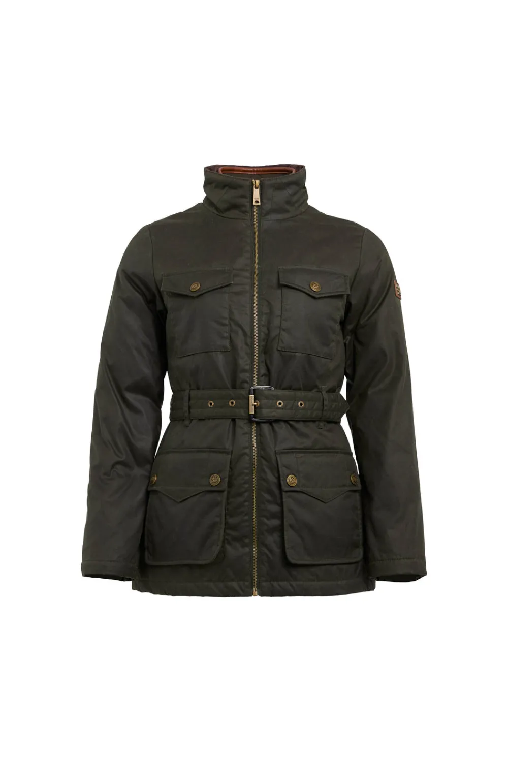 Holland Cooper Belted Waxed Jacket<Women Jackets