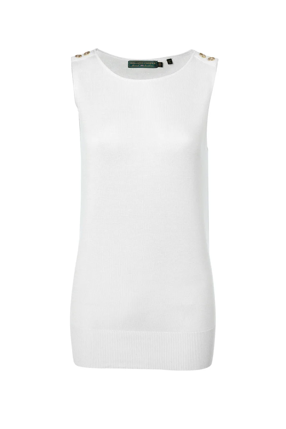 Holland Cooper Boat Neck Vest<Women Tops