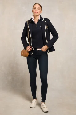 Holland Cooper Burford Quarter Zip Neck Sweat<Women Sweatshirts