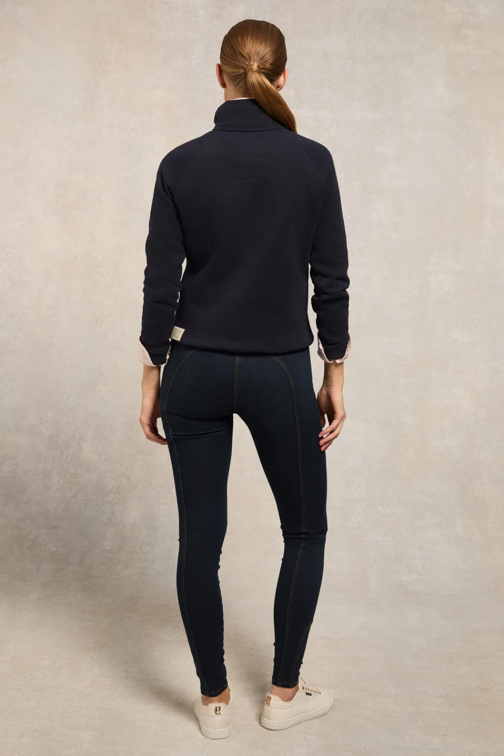 Holland Cooper Burford Quarter Zip Neck Sweat<Women Sweatshirts