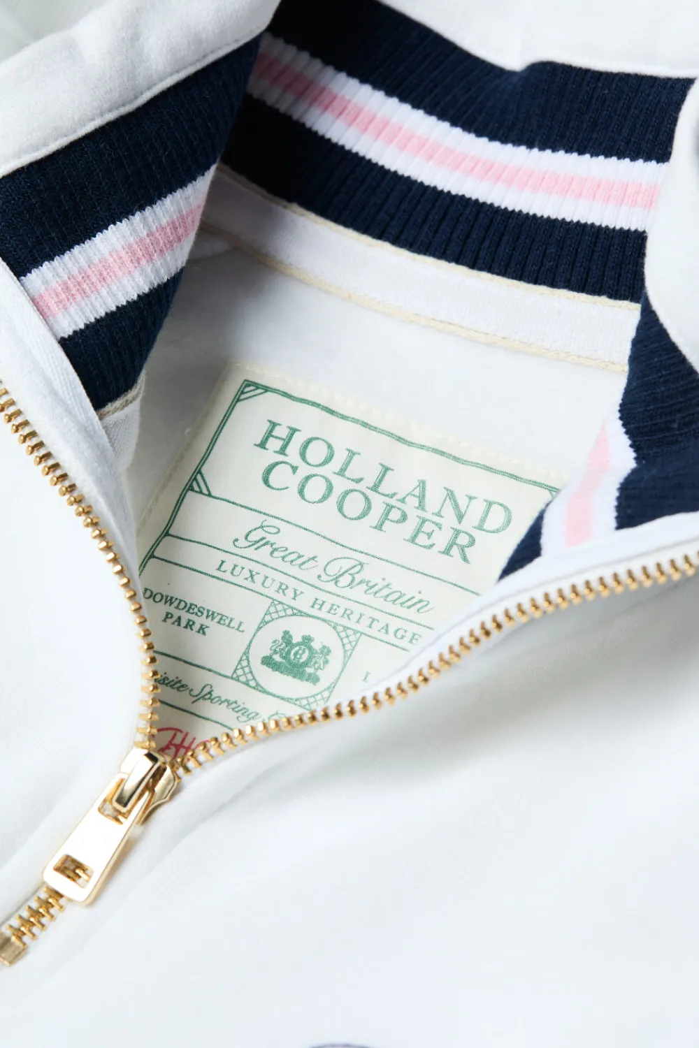 Holland Cooper Burford Quarter Zip Neck Sweat<Women Sweatshirts