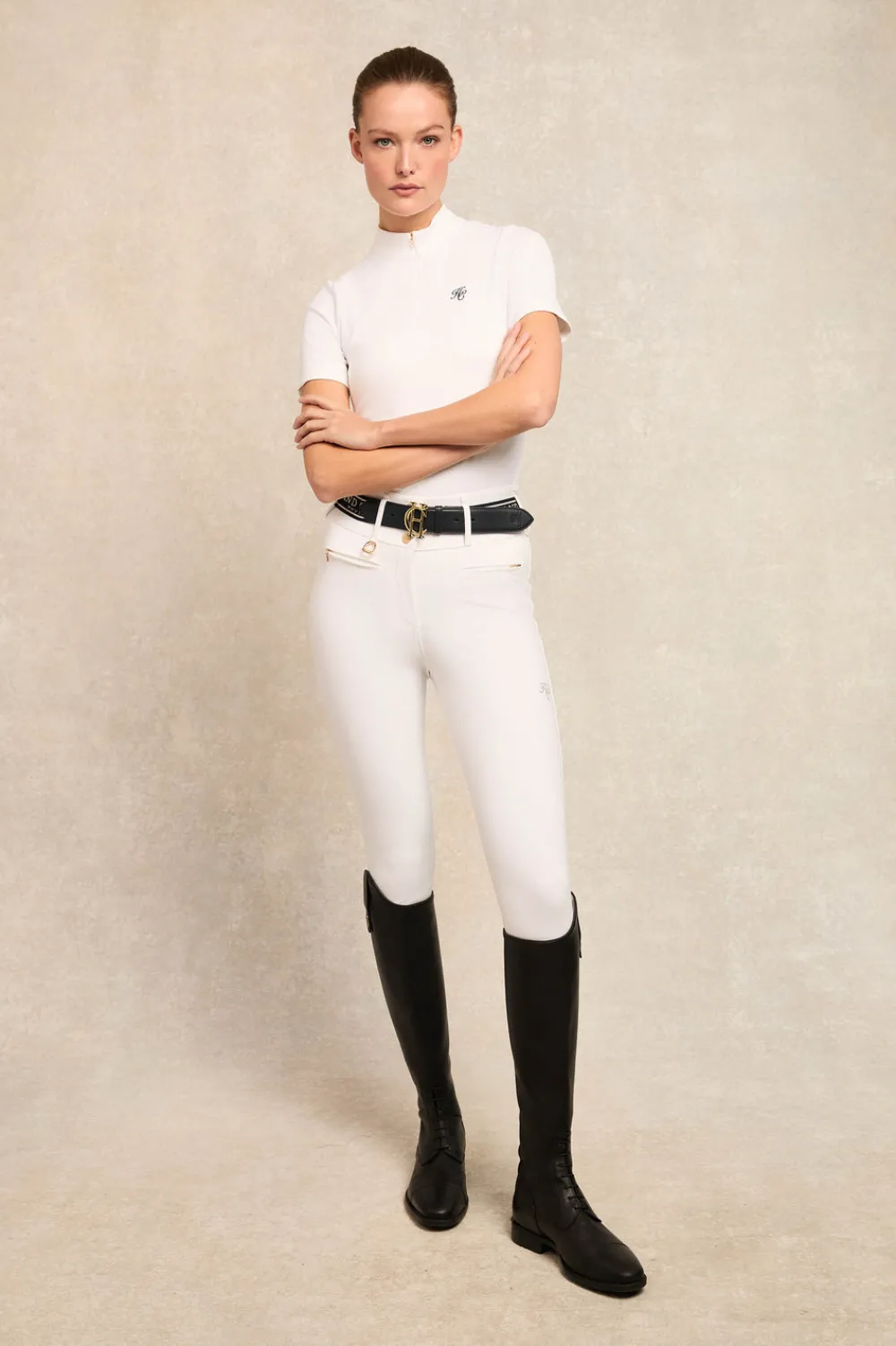 Holland Cooper Burghley Short Sleeve Base Layer< Base Layers