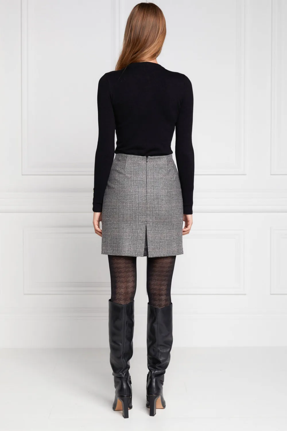 Holland Cooper Buttoned Knit Crew Neck<Women Knitwear