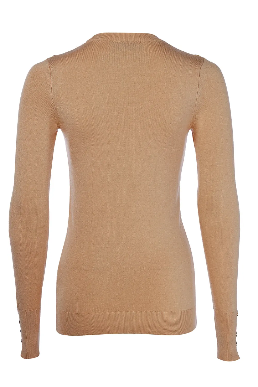 Holland Cooper Buttoned Knit Crew Neck<Women Knitwear