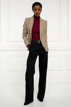 Holland Cooper Buttoned Knit Roll Neck<Women Knitwear