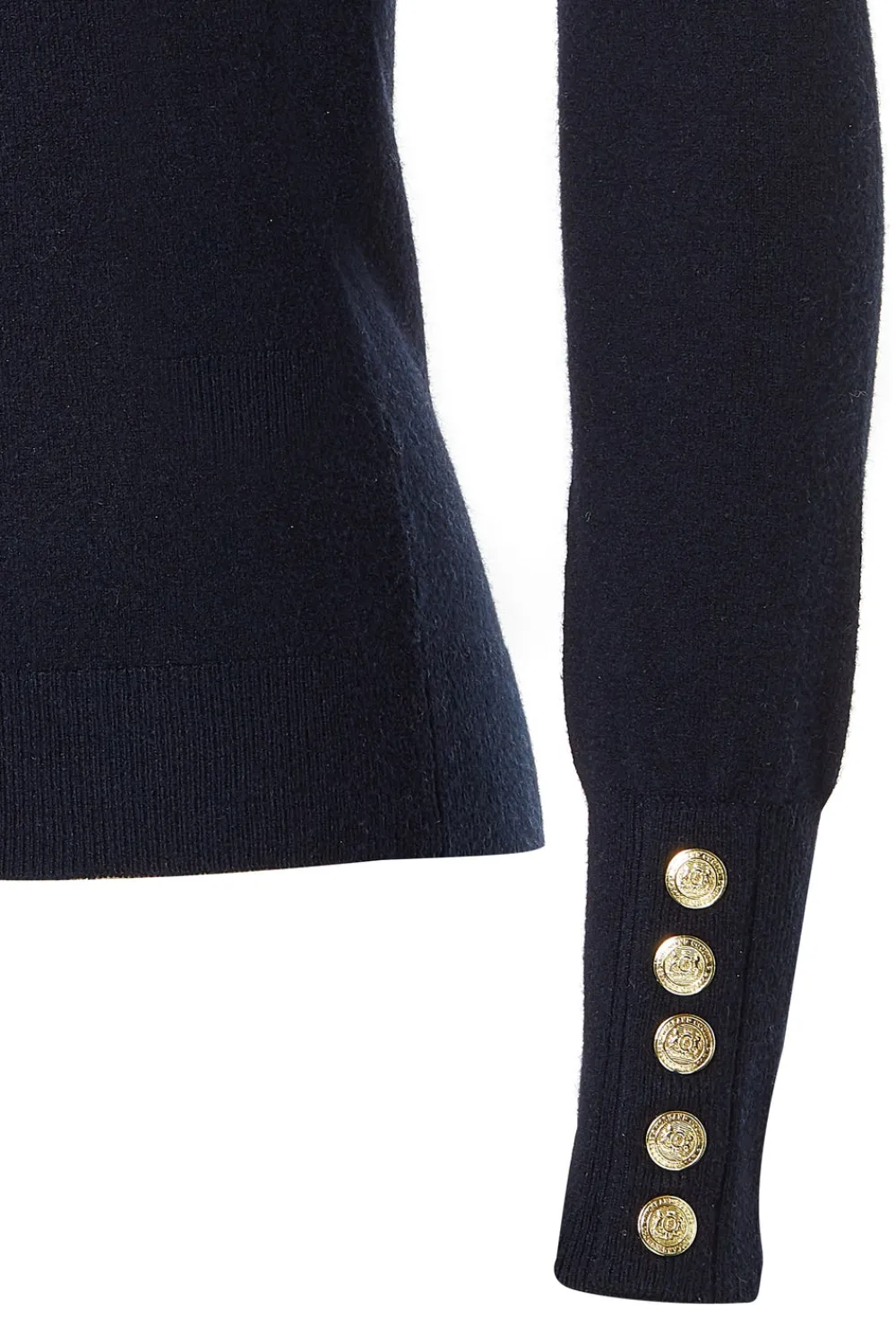 Holland Cooper Buttoned Knit Roll Neck<Women Knitwear