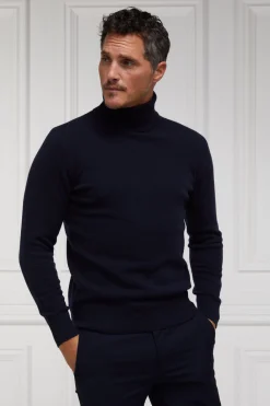 Holland Cooper Byron Roll Neck Knit< Knitwear