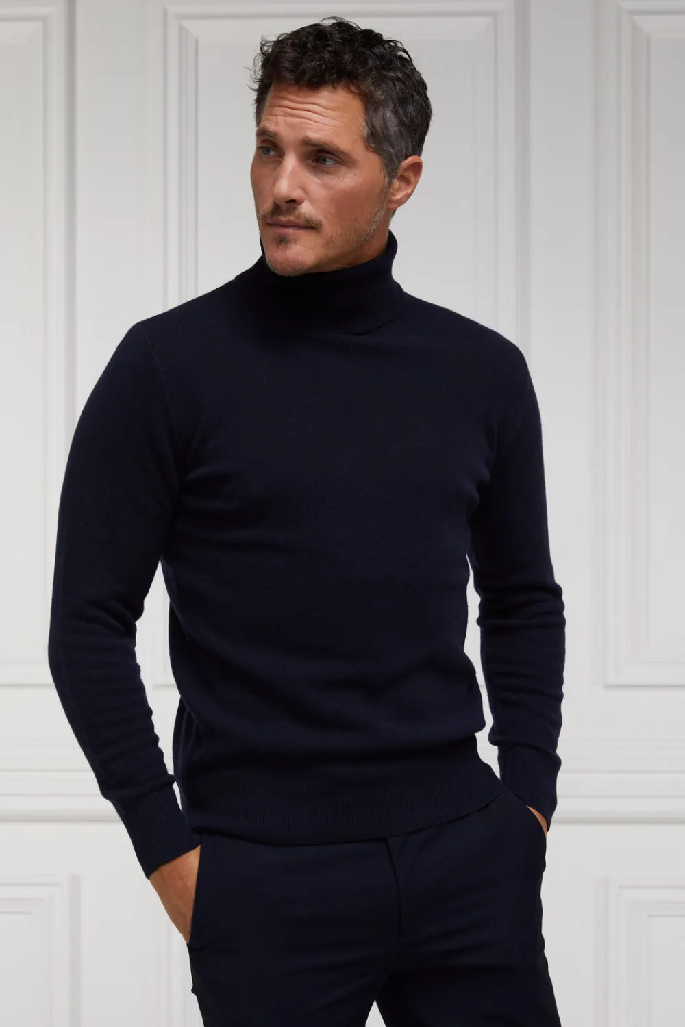 Holland Cooper Byron Roll Neck Knit< Knitwear