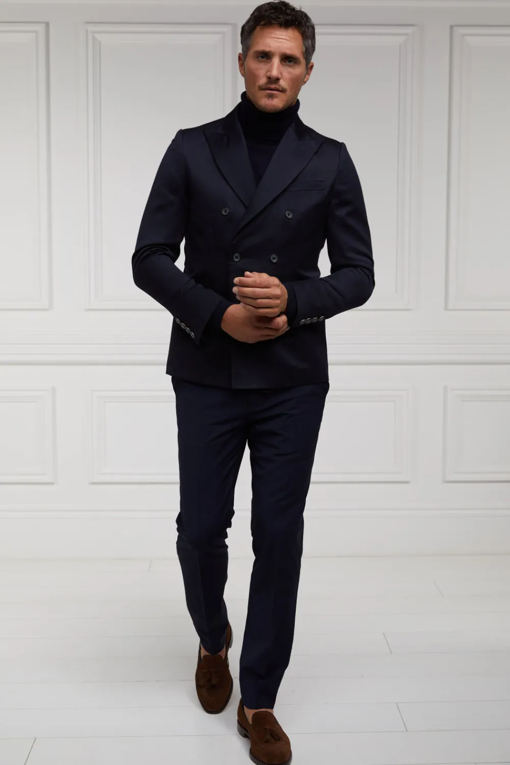 Holland Cooper Byron Roll Neck Knit< Knitwear