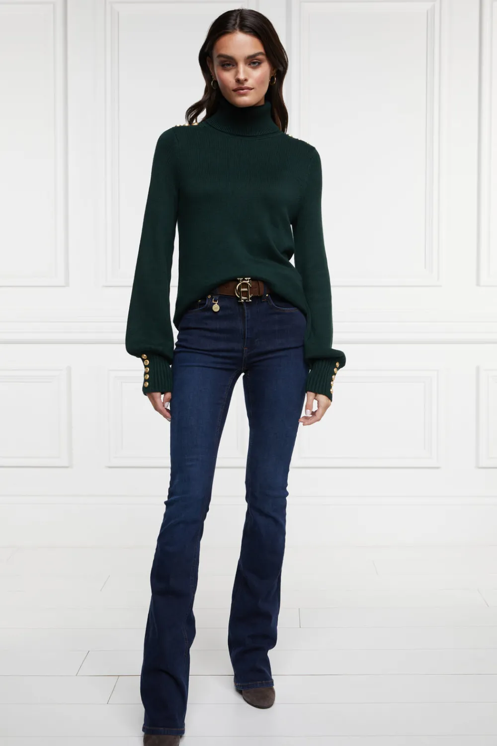 Holland Cooper Chamonix Roll Neck Knit<Women Knitwear