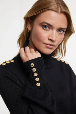 Holland Cooper Chamonix Roll Neck Knit<Women Knitwear