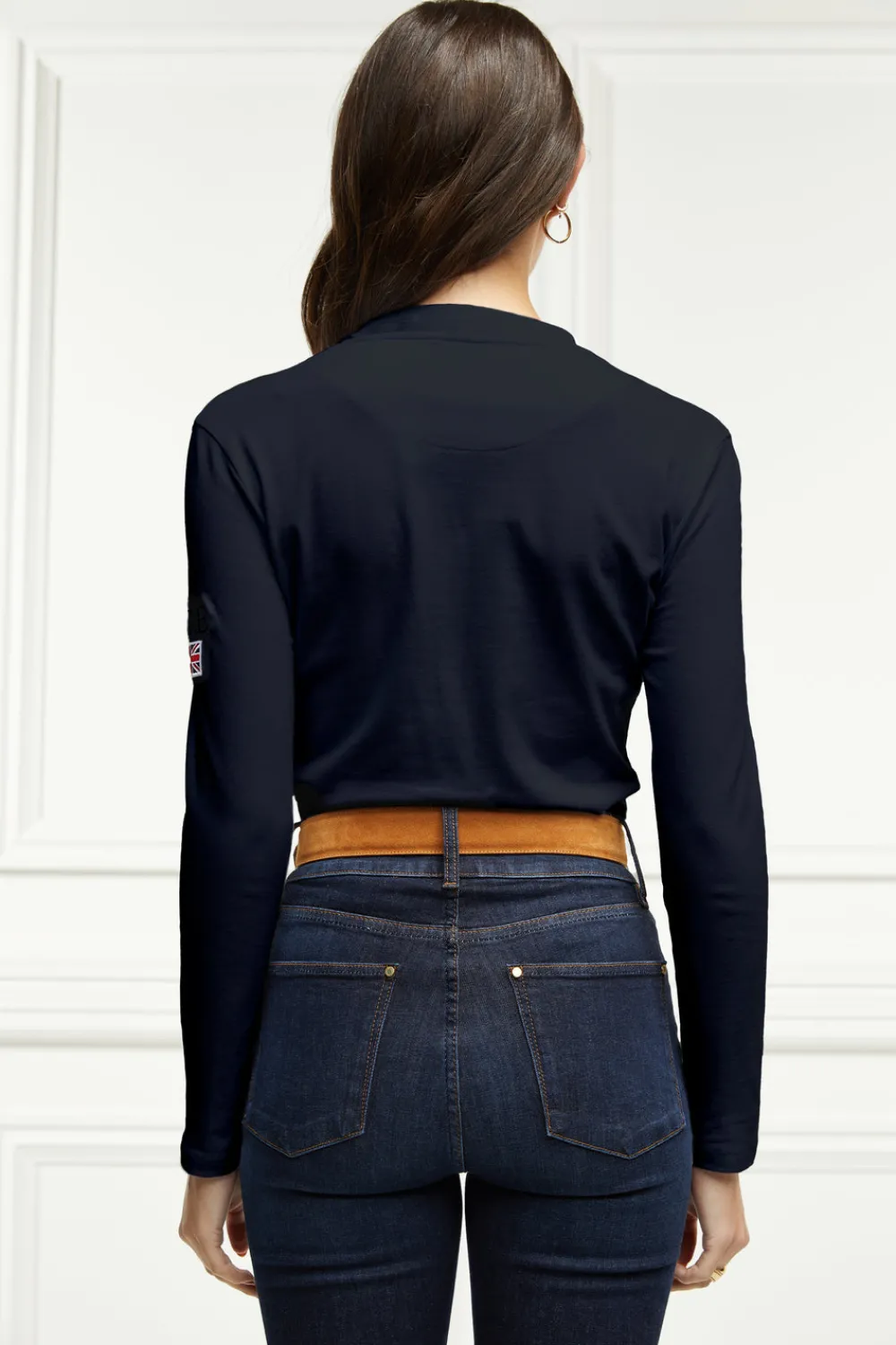 Holland Cooper Classic Long Sleeve Polo Shirt<Women Polo Shirts & Tees|Polo Shirts