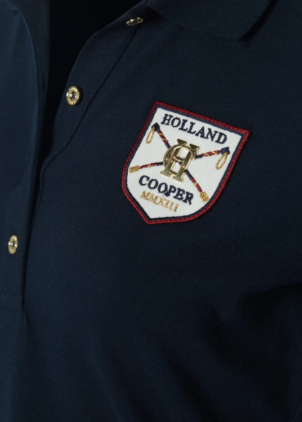 Holland Cooper Classic Long Sleeve Polo Shirt<Women Polo Shirts & Tees|Polo Shirts