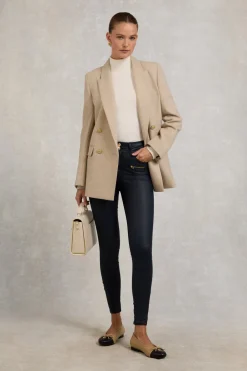 Holland Cooper Coated Jodhpur Jean<Women Jeans