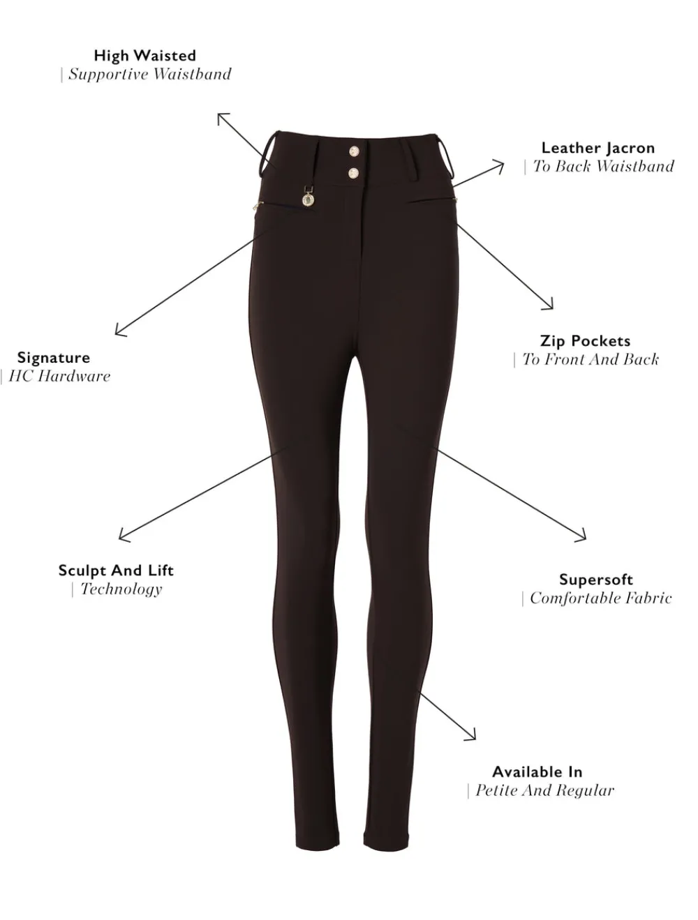 Holland Cooper Contour Trouser<Women Trousers|Jeans