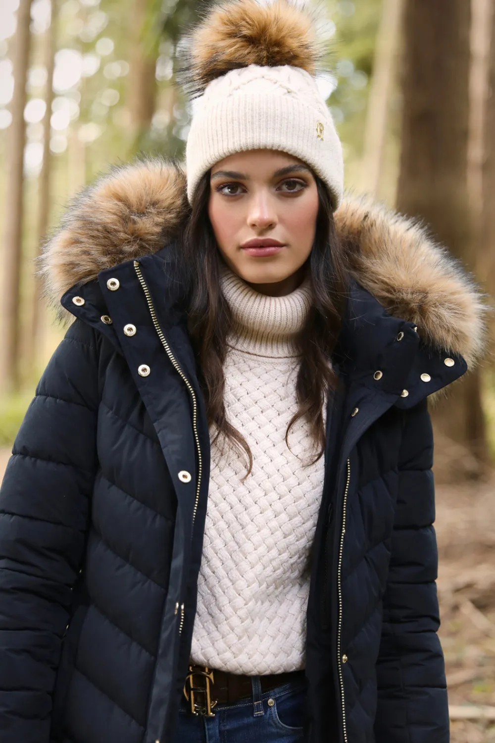 Holland Cooper Cortina Bobble Hat<Women Hats & Headbands|Hats & Headbands