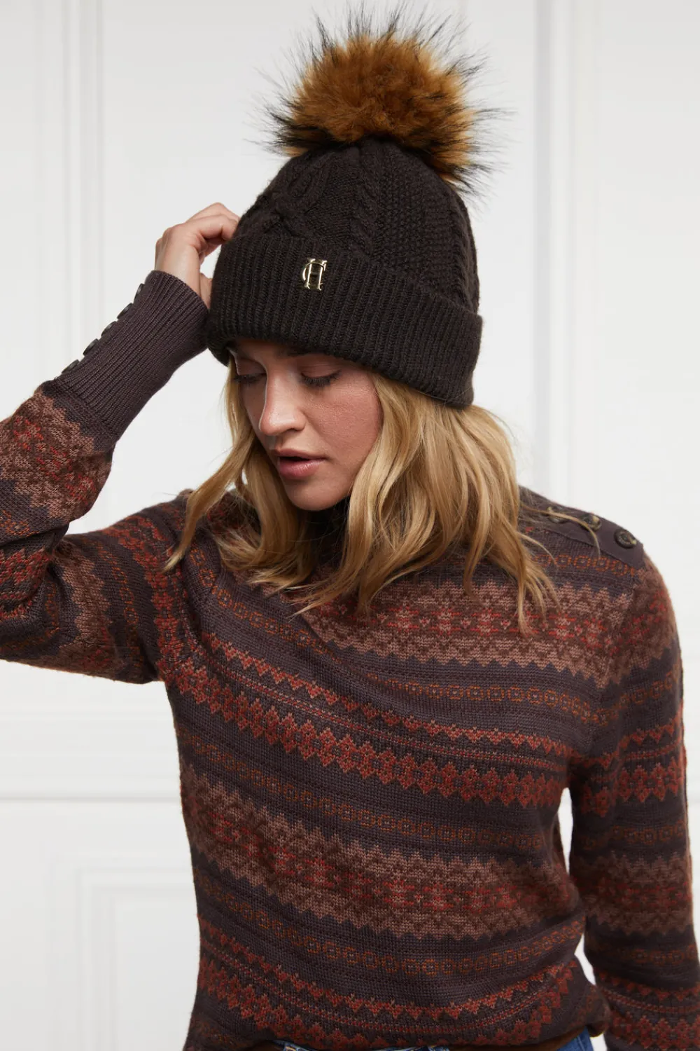 Holland Cooper Cortina Bobble Hat<Women Hats & Headbands|Hats & Headbands