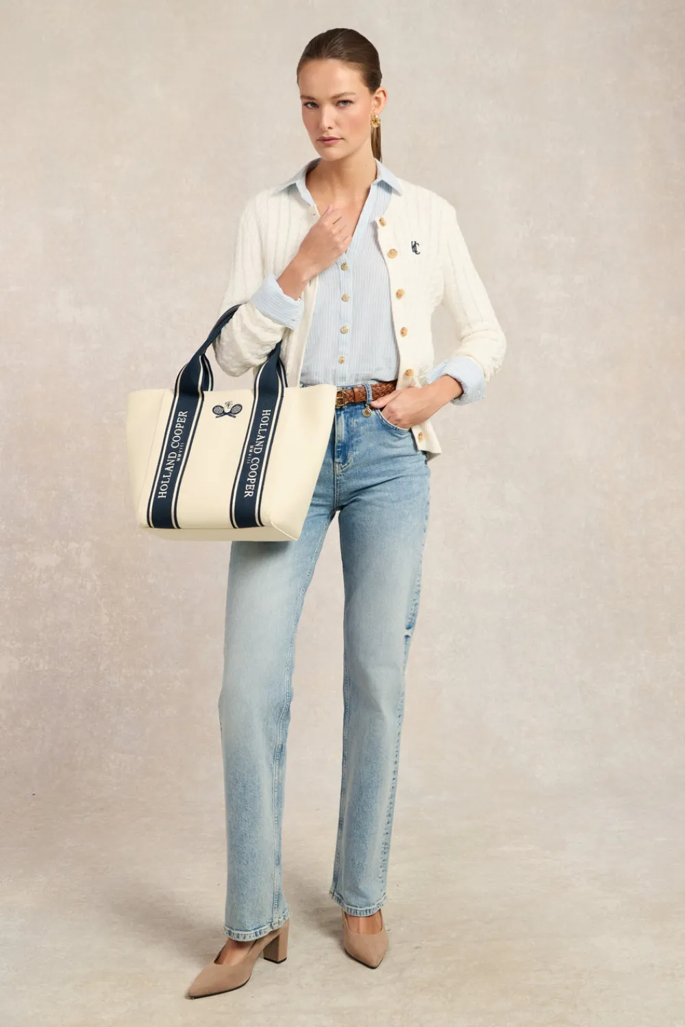 Holland Cooper Cotswold Cardigan<Women Knitwear