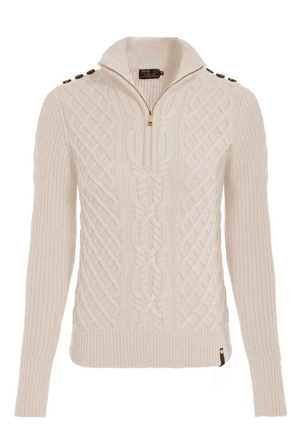 Holland Cooper Country Cable Quarter Zip Knit<Women Knitwear