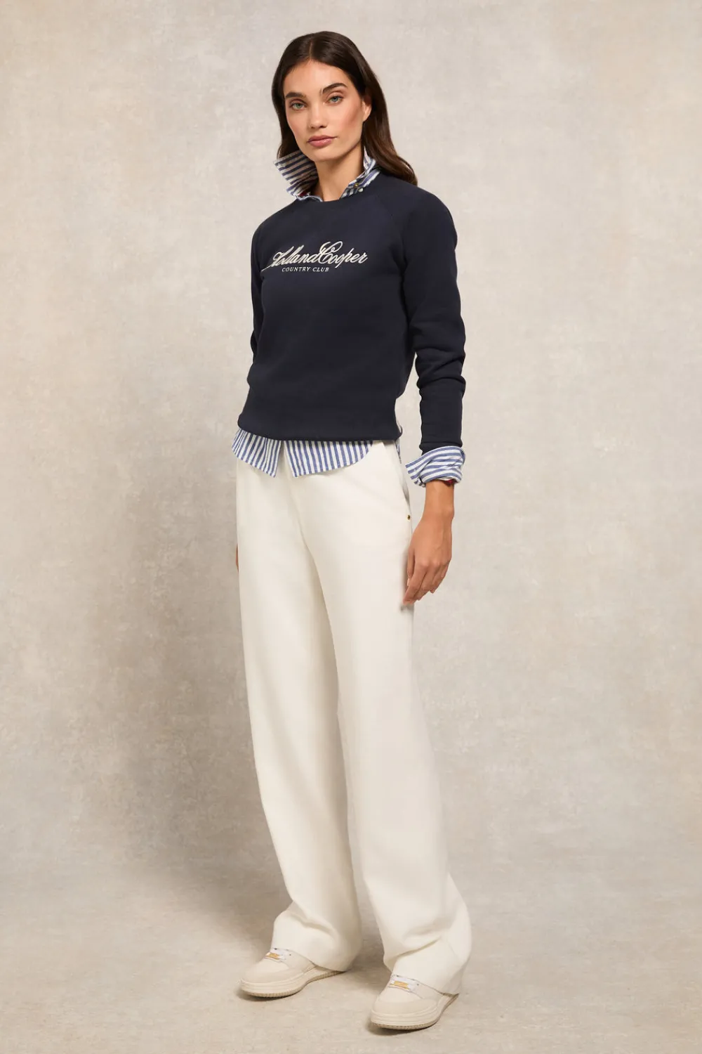 Holland Cooper Country Club Crew Sweat<Women Hoodies & Sweatshirts|Sweatshirts