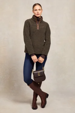 Holland Cooper Country Fleece Quarter Zip<Women Fleeces|Fleeces