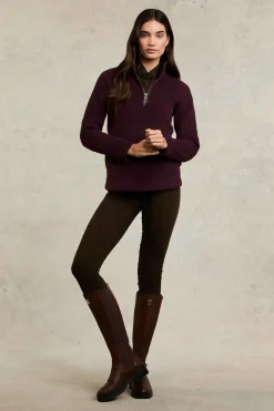 Holland Cooper Country Fleece Quarter Zip<Women Fleeces|Fleeces