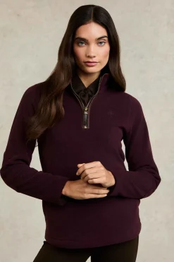 Holland Cooper Country Fleece Quarter Zip<Women Fleeces|Fleeces