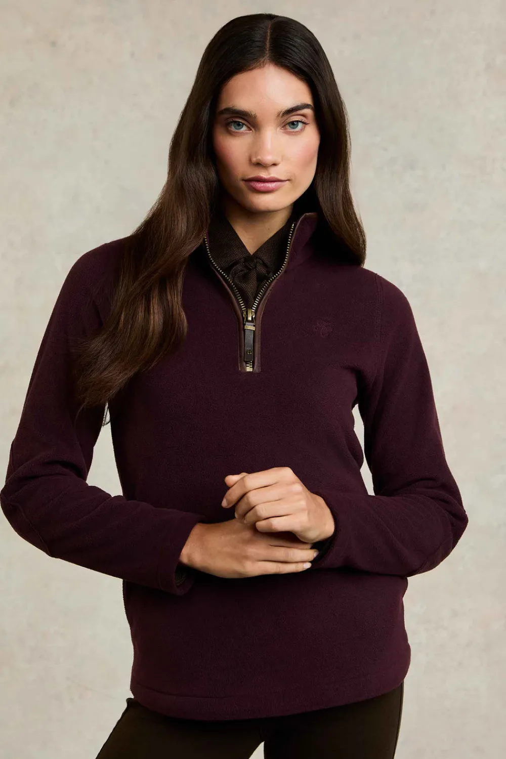 Holland Cooper Country Fleece Quarter Zip<Women Fleeces|Fleeces