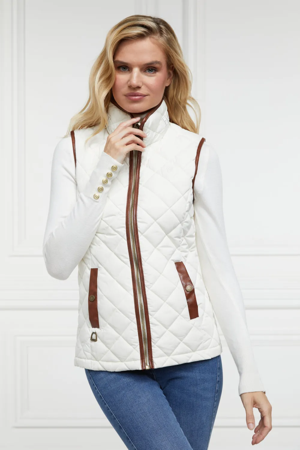 Holland Cooper Country Quilted Gilet<Women Gilets