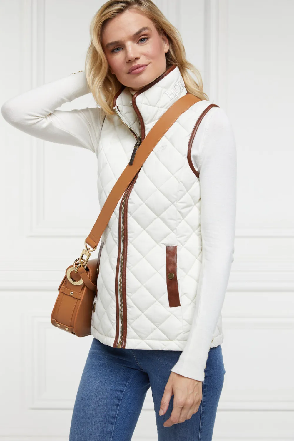 Holland Cooper Country Quilted Gilet<Women Gilets