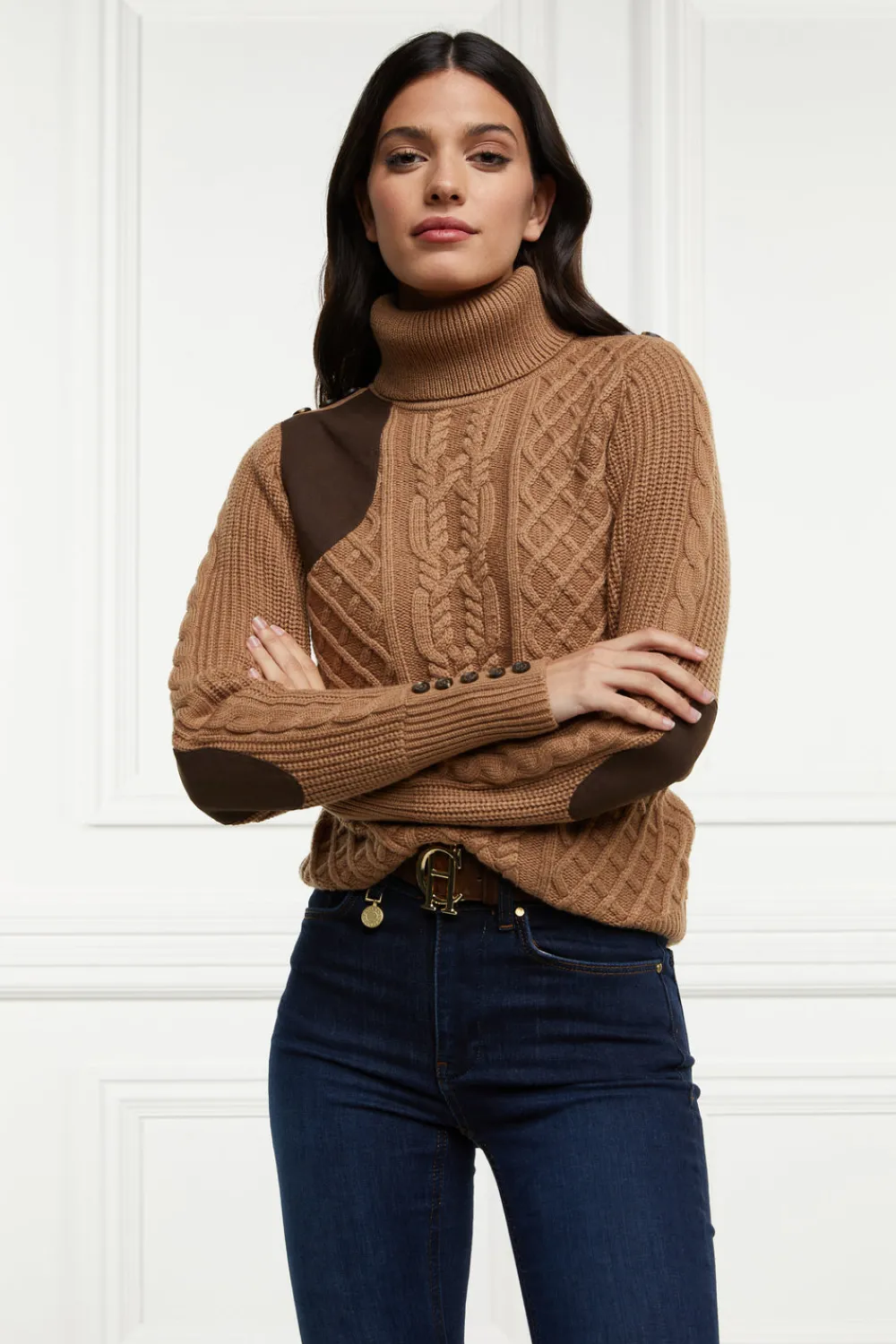 Holland Cooper Country Roll Neck Knit<Women Knitwear