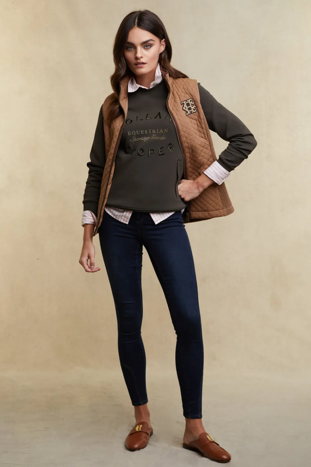 Holland Cooper Crystal Crew Neck Sweat<Women Hoodies & Sweatshirts|Sweatshirts